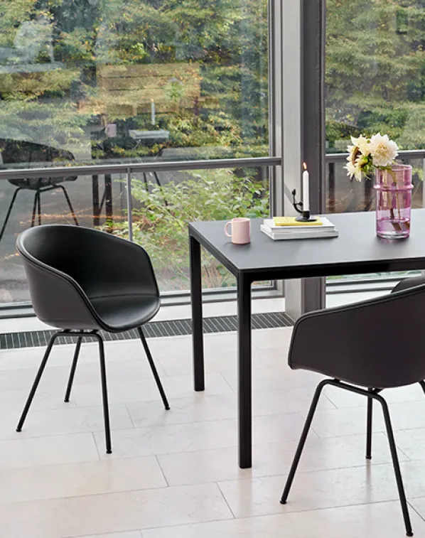 About a Chair AAC27 Stol Läder