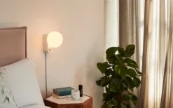 Alumina Bords-/Vägglampa