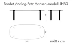 Analog JH63-83 Matbord