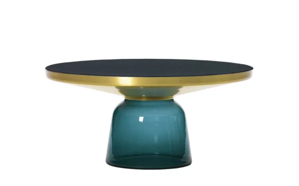 Bell Coffee Table Brass Soffbord