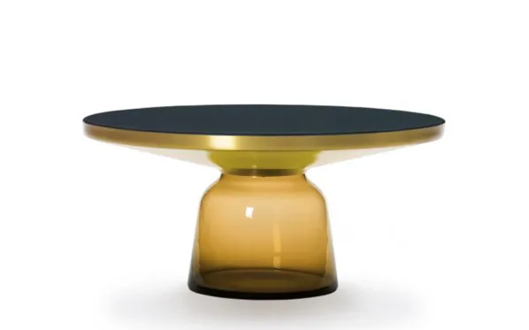 Bell Coffee Table Brass Soffbord