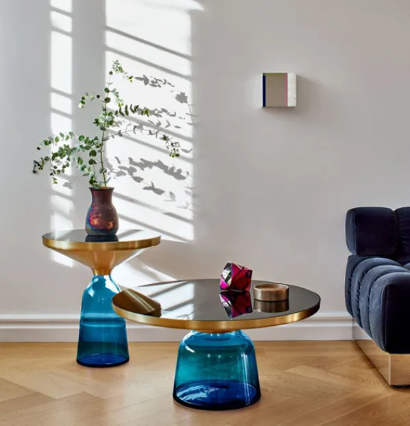 Bell Side Table Brass Sidobord