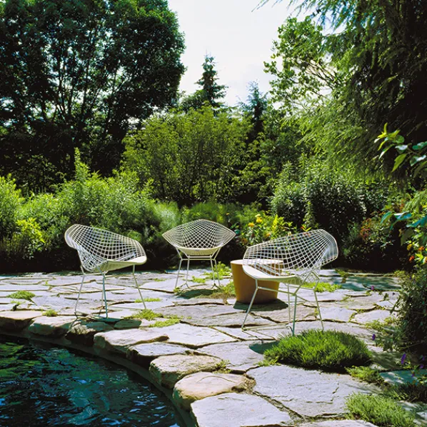 Bertoia Diamond Karmstol