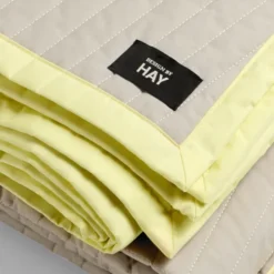 Bias Quilt Överkast Lemon Sorbet