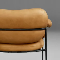 Bollo Fåtölj Vintage Cognac Läder