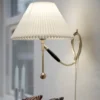 306 Bord/Vägg Lampa Mässing