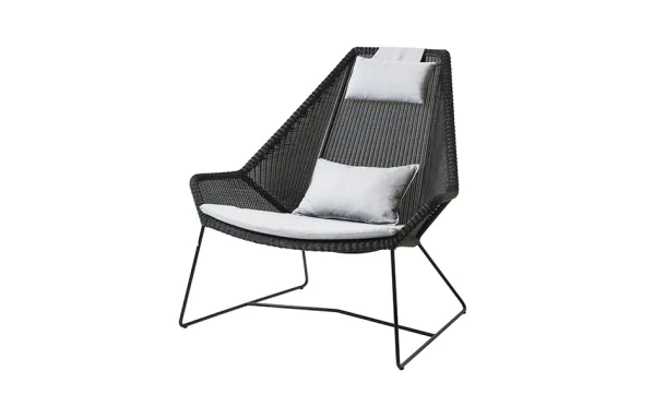 Breeze Loungestol Hög Rygg Utemöbel