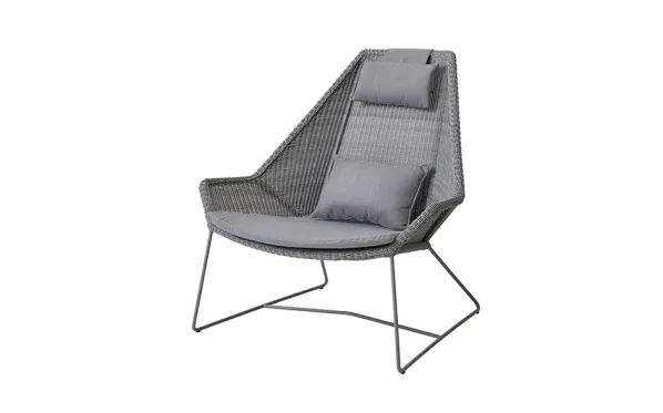 Breeze Loungestol Hög Rygg Utemöbel
