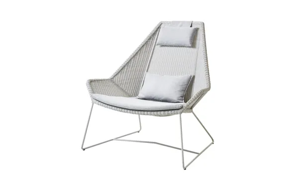 Breeze Loungestol Hög Rygg Utemöbel