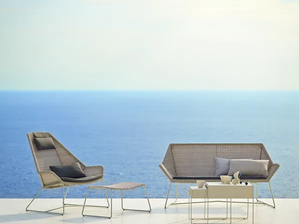 Breeze Loungestol Hög Rygg Utemöbel