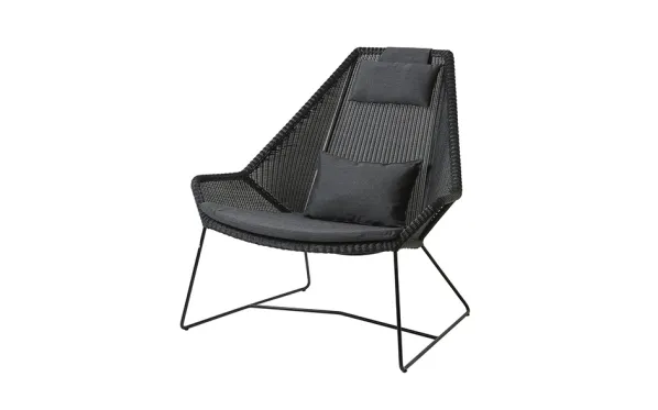 Breeze Loungestol Hög Rygg Utemöbel