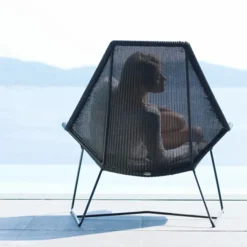 Breeze Loungestol Hög Rygg Utemöbel