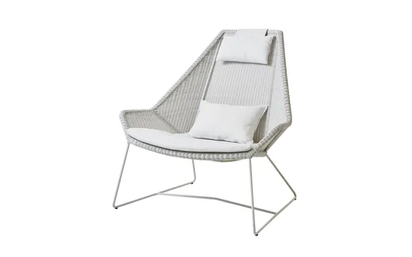 Breeze Loungestol Hög Rygg Utemöbel
