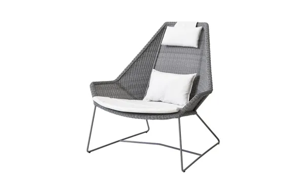 Breeze Loungestol Hög Rygg Utemöbel