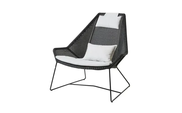 Breeze Loungestol Hög Rygg Utemöbel
