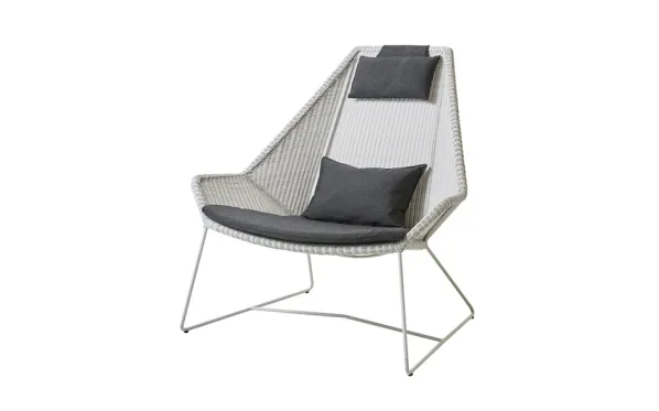 Breeze Loungestol Hög Rygg Utemöbel