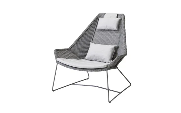 Breeze Loungestol Hög Rygg Utemöbel