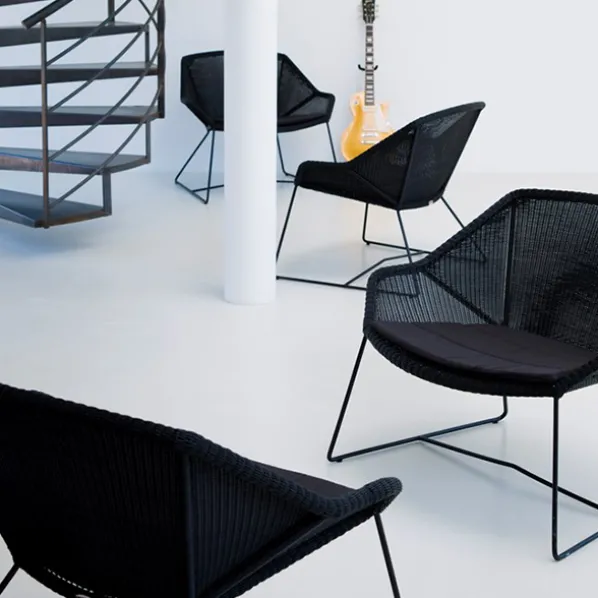 Breeze Loungestol Låg Rygg Utemöbel