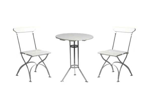 Bryggeribord Ø60 + 2st Stolar