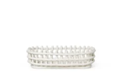 Ceramic Basket Oval