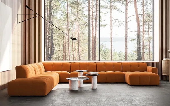 Chess 3-Sits Soffa