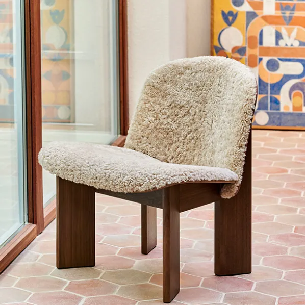 Chisel Lounge Chair Framsidesklädd