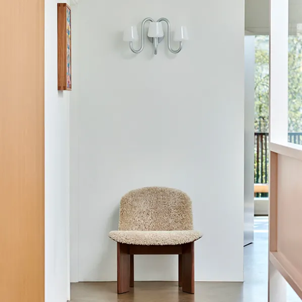 Chisel Lounge Chair Framsidesklädd