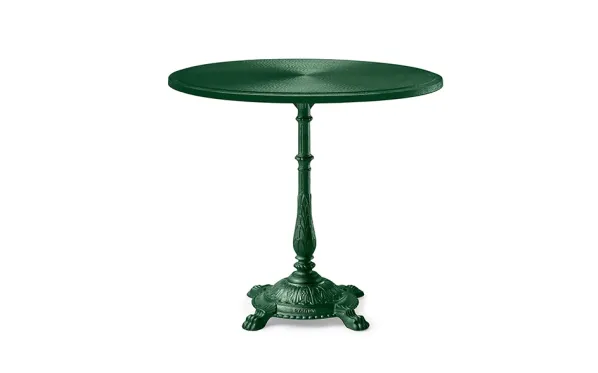 Classic Cafébord Gjuten Skiva Ø75 4tass