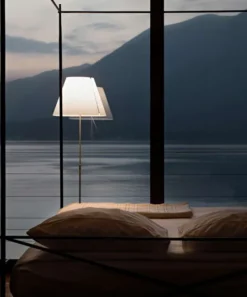 Costanza D13 tc Golvlampa Mässing