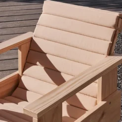 Crate Lounge Chair Quilted Cushion