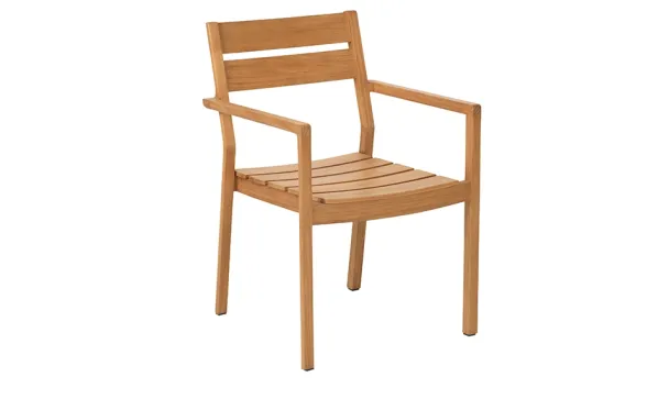 Delia Karmstol Teak