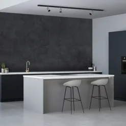 Designline System 1m – 3 x Tube Spots Svart