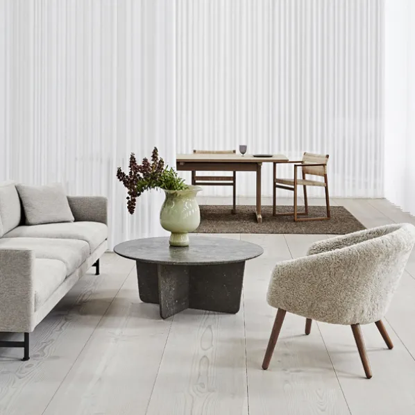 Ditzel Lounge Chair Fårskinn