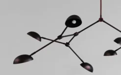 Drop Chandelier Taklampa Burned Black