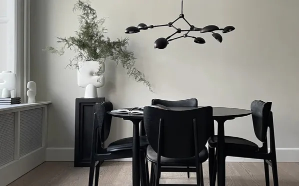 Drop Chandelier Taklampa Mini Burned Black