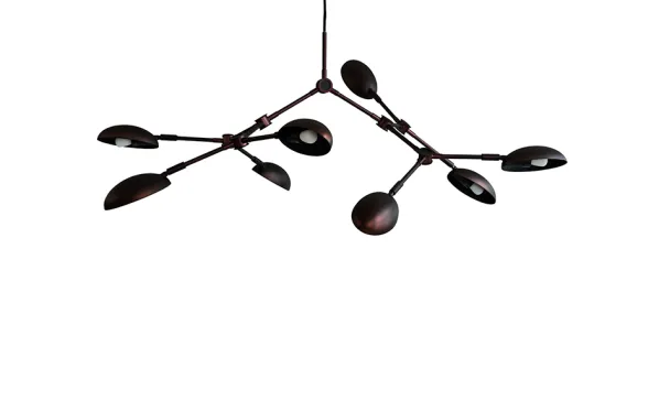 Drop Chandelier Taklampa Mini Burned Black