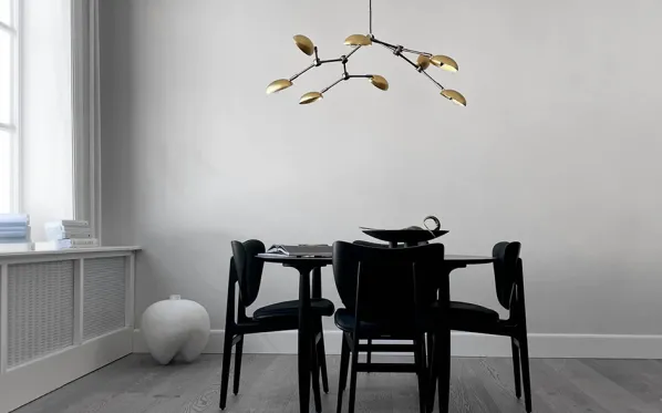 Drop Chandelier Taklampa Mini Mässing