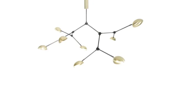 Drop Chandelier Taklampa Mässing