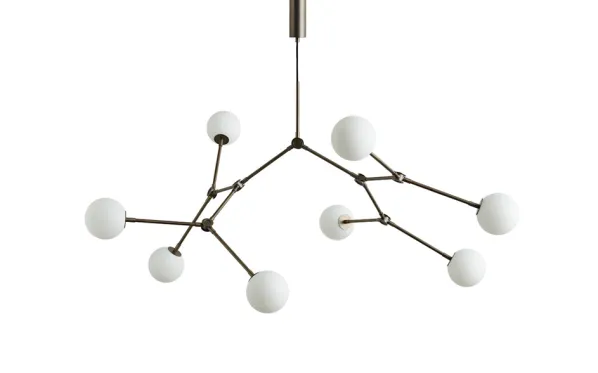 Drop Chandelier Taklampa Mässing