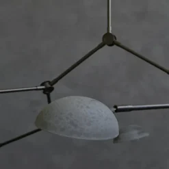 Drop Chandelier Taklampa Mässing