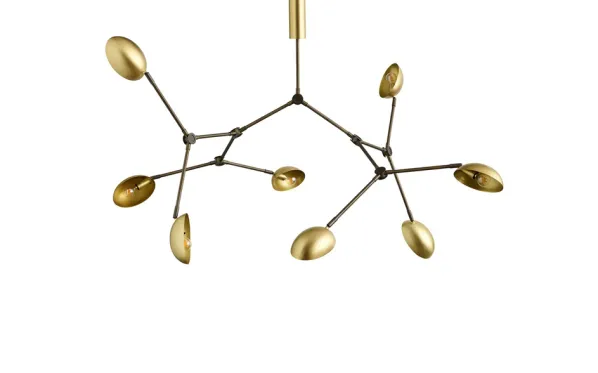 Drop Chandelier Taklampa Mässing