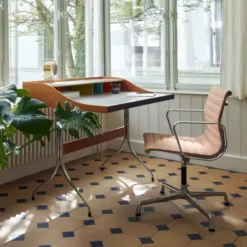 EA 117 Aluminium Chair Kontorsstol Tyg