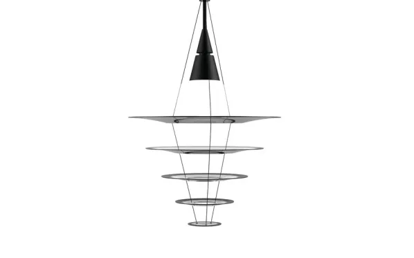 Enigma Taklampa Svart
