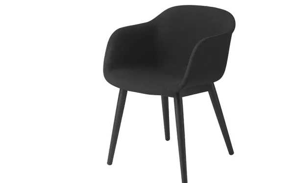 Fiber Wood Karmstol