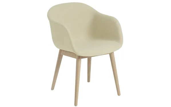 Fiber Wood Karmstol
