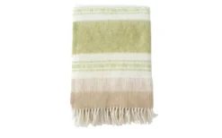 Freja Ullpläd Lime