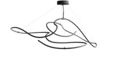 Ghost Chandelier Taklampa Burned Black