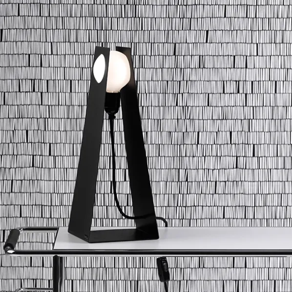 Glasgow Svart Bordslampa