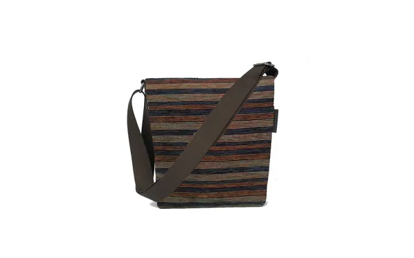 Handväska Shoulder Bag Small Multi Striped