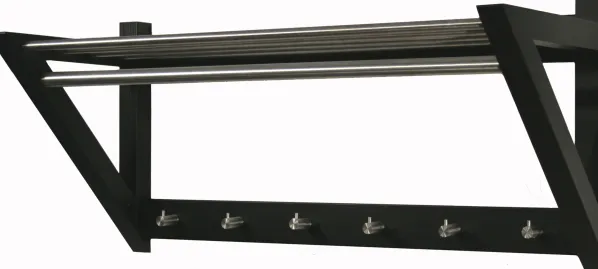Hatthylla Karl 90 cm svart